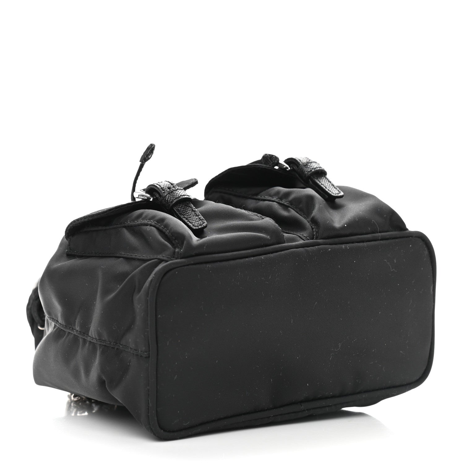 Prada Nylon Vela Mini Crossbody Backpack Black 4 of 10