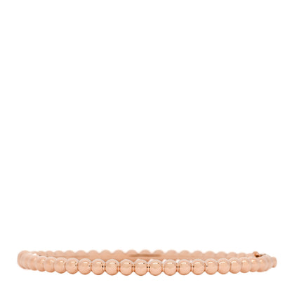 Van Cleef & Arpels 18K Rose Gold Perlee Pearls of Gold Bracelet S 1 of 4