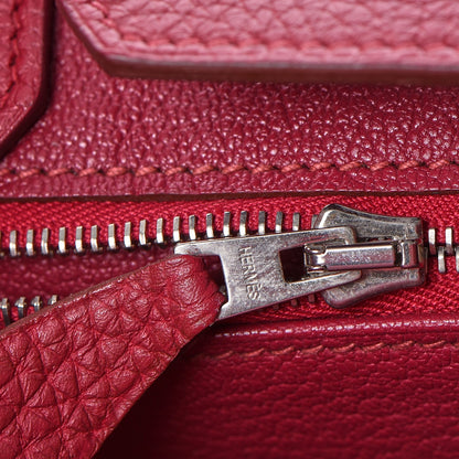 Hermes Togo Birkin 25 Rubis 18 of 36
