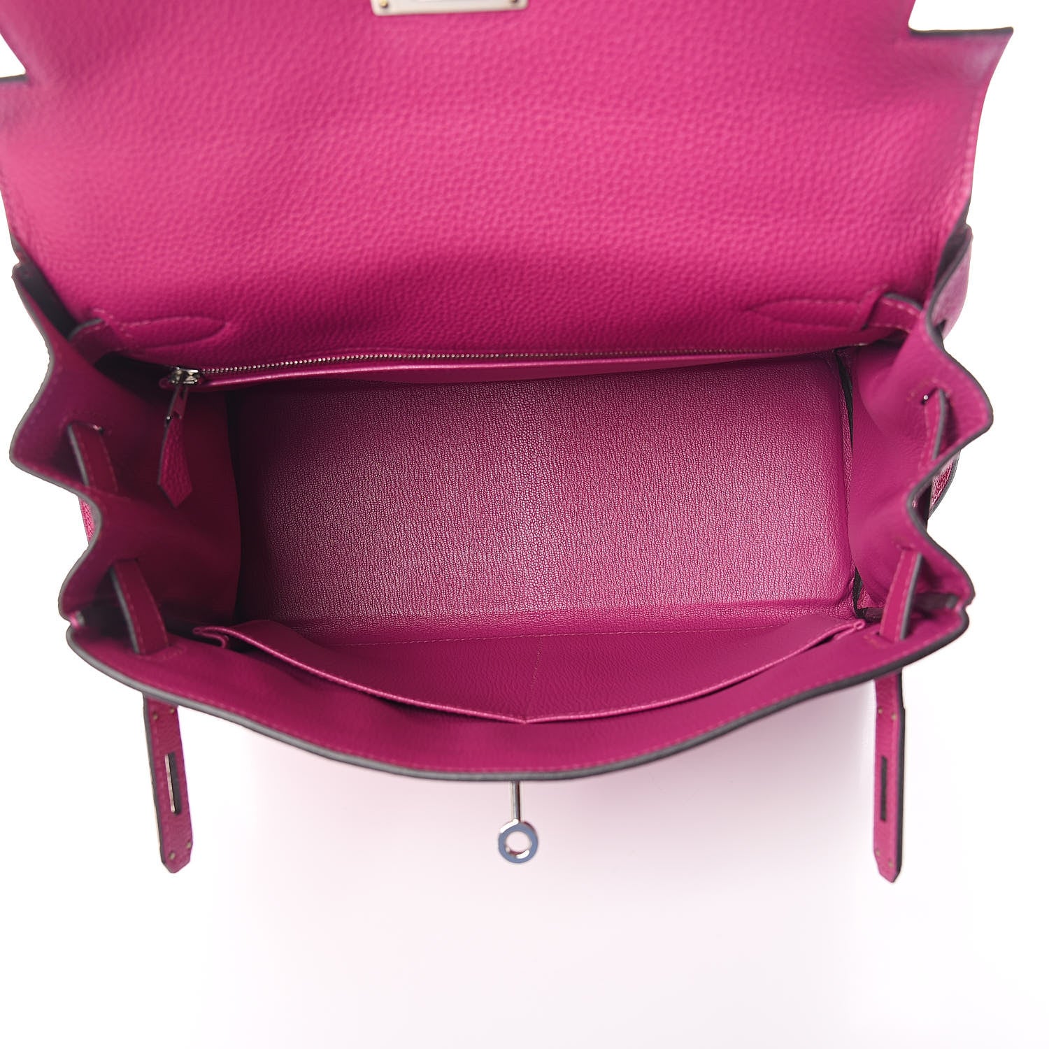 Hermes Togo Kelly Retourne 28 Rose Pourpre 7 of 37