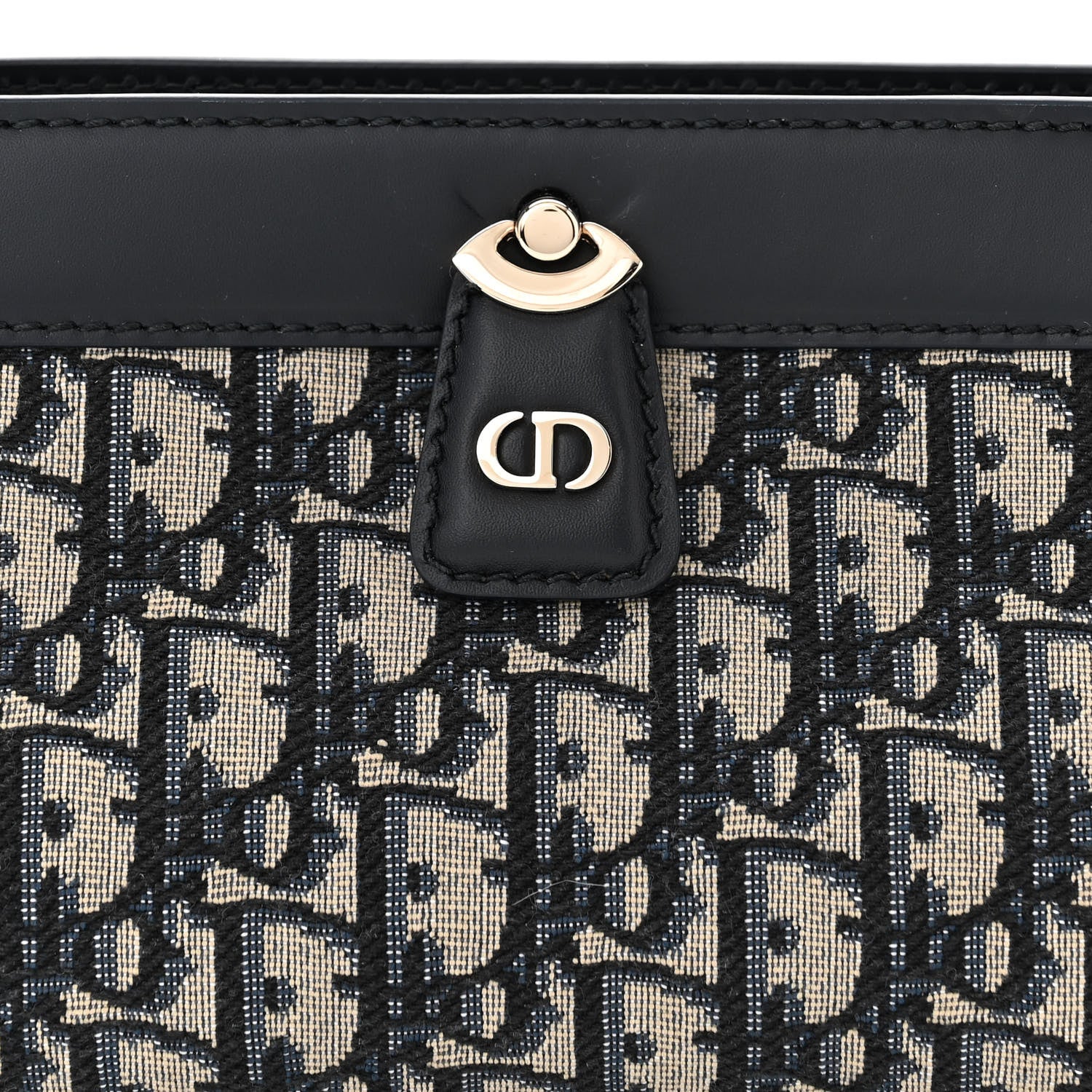 Christian Dior Oblique Key Bag Blue 7 of 11