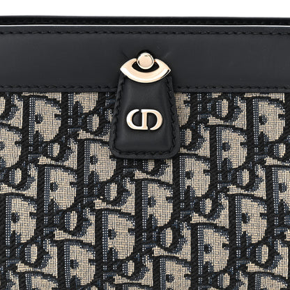 Christian Dior Oblique Key Bag Blue 7 of 11