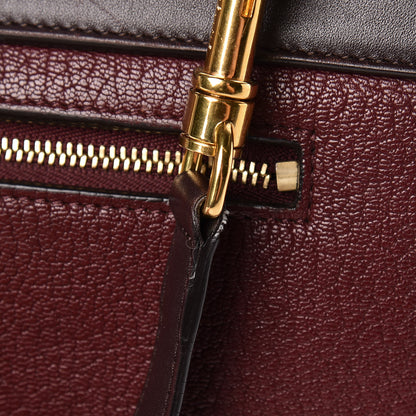 Celine Goatskin Smooth Calfskin Mini Belt Bag Burgundy 21 of 23