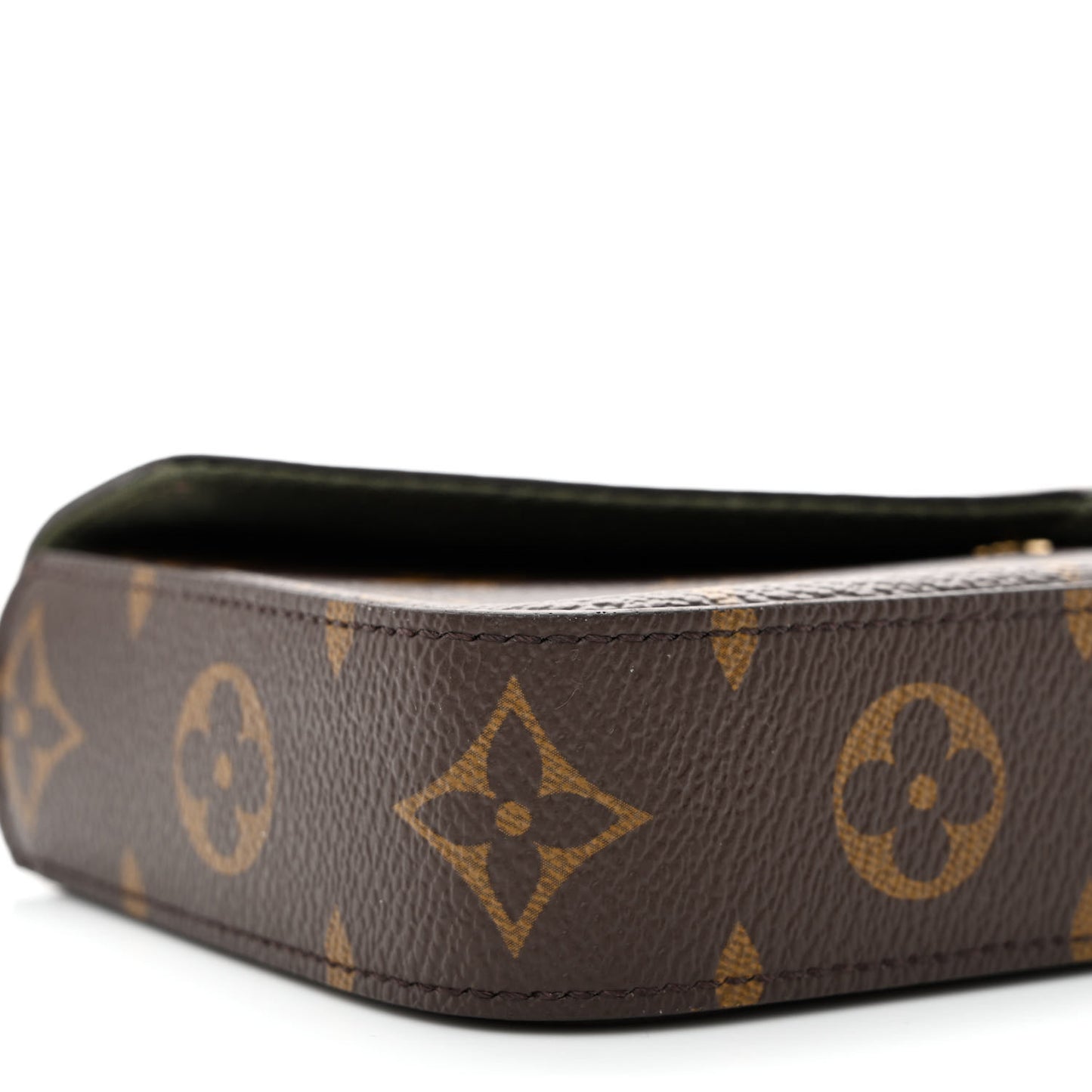 Monogram Felicie Strap & Go Kaki