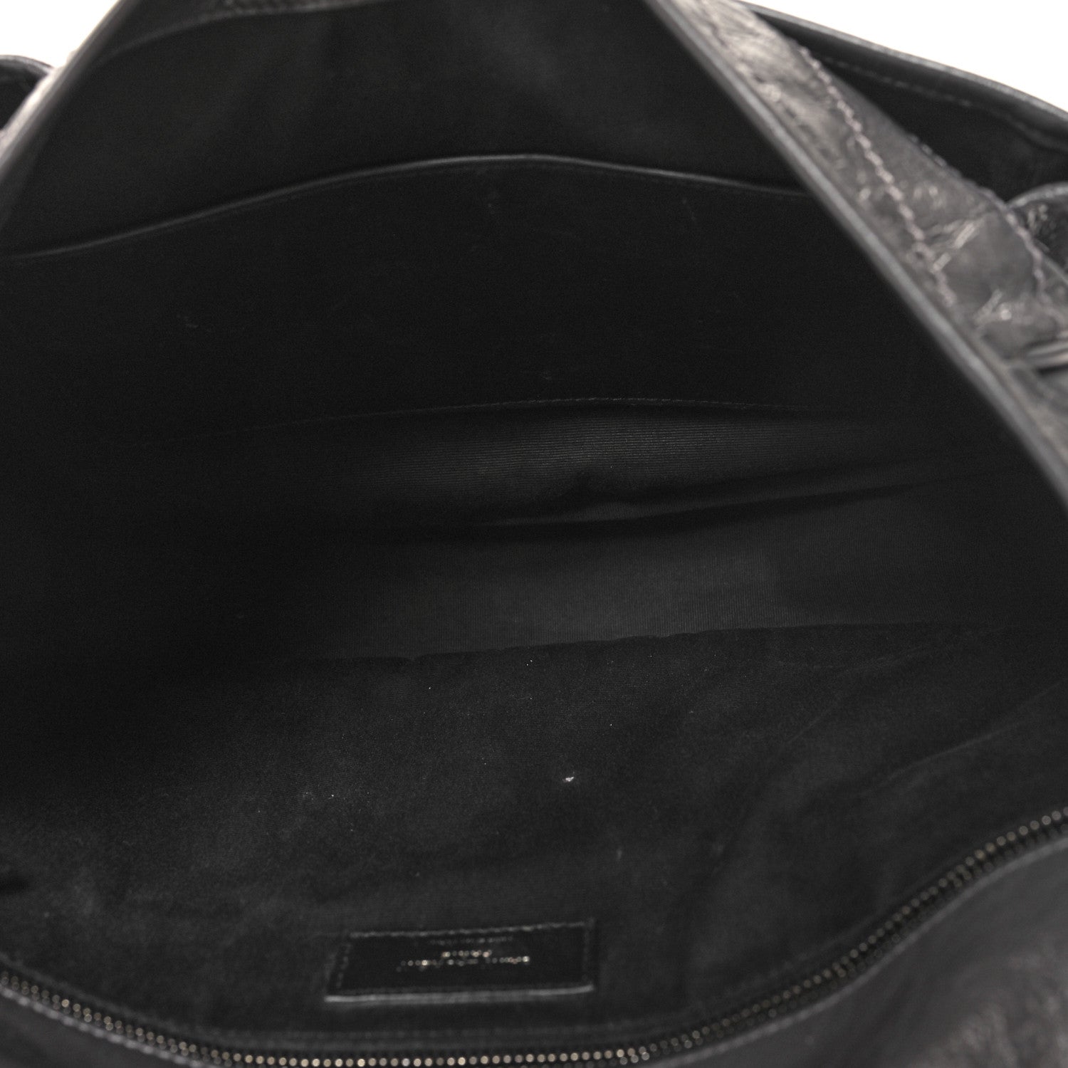 Saint Laurent Crinkled Calfskin Matelasse Monogram Large Niki Chain Satchel Storm 5 of 11