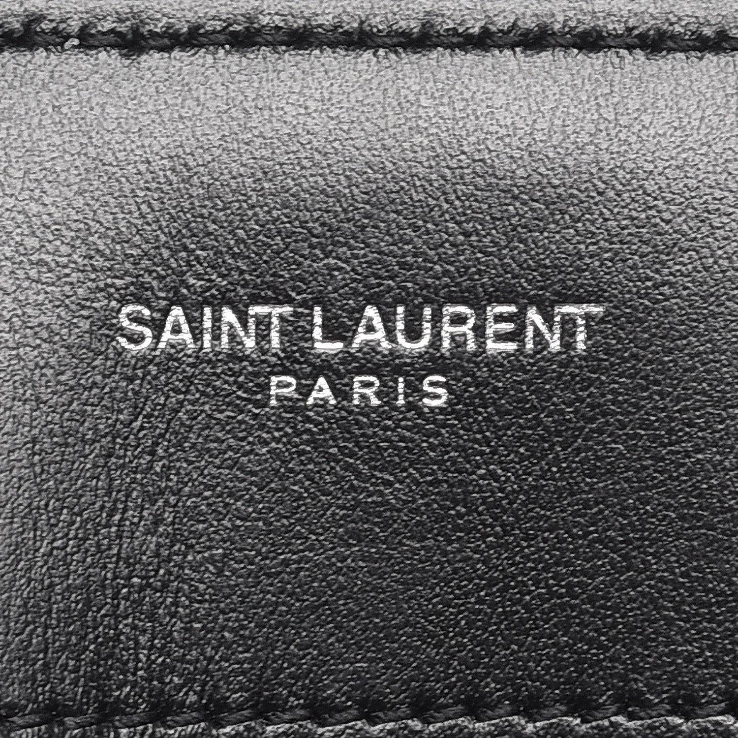 Saint Laurent Calfskin Y Quilted Monogram Medium Loulou Chain Satchel Black 7 of 7
