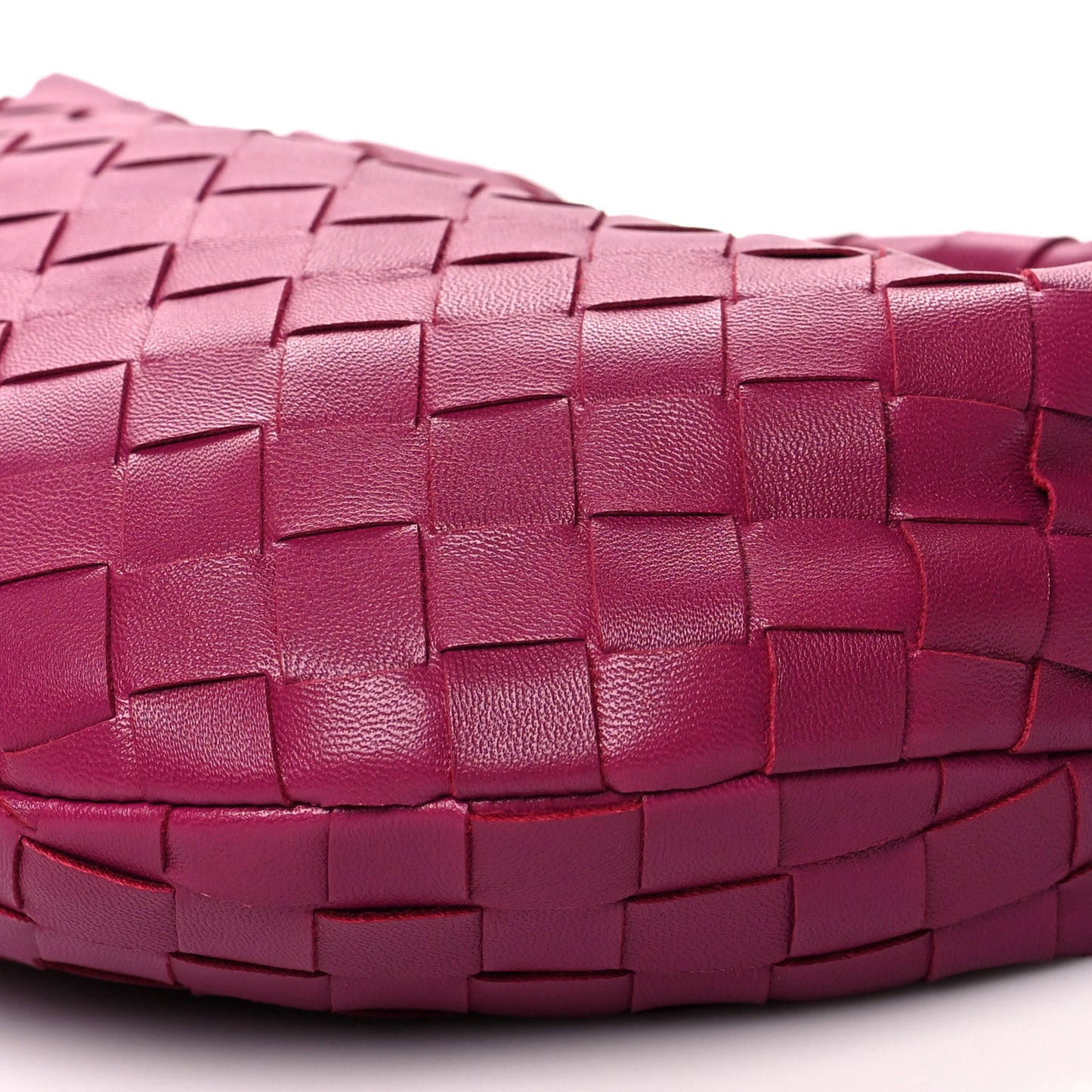 Nappa Intrecciato Mini Jodie Cinnabar