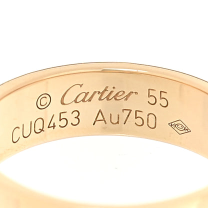 Cartier 18K Yellow Gold 5.5mm LOVE Ring 55 7.25 4 of 4
