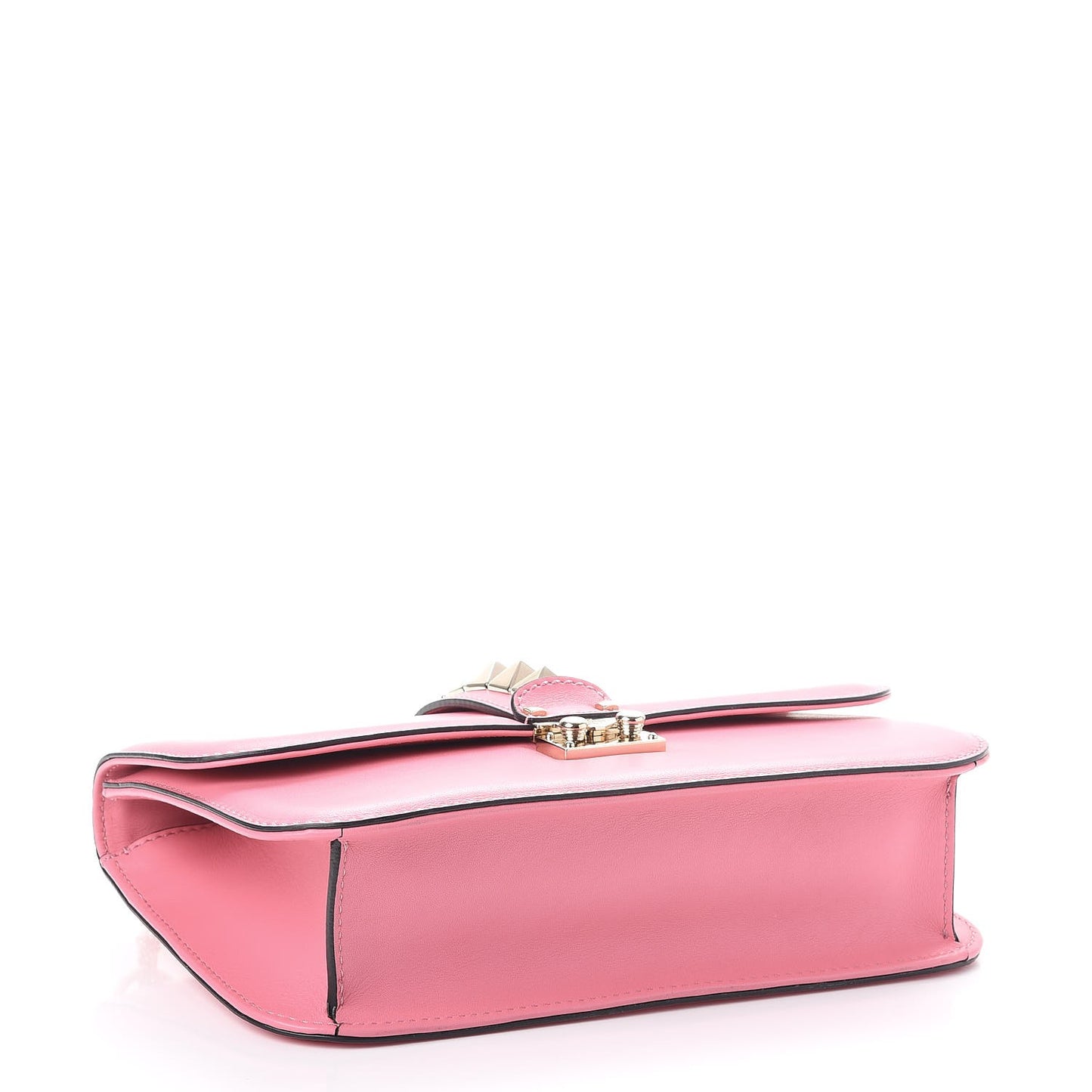 Vitello Medium Glam Lock Rockstud Flap Ninphea