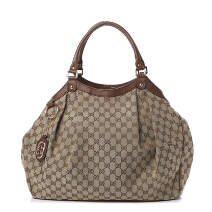 Gucci Monogram Large Sukey Tote Brown 1 of 9