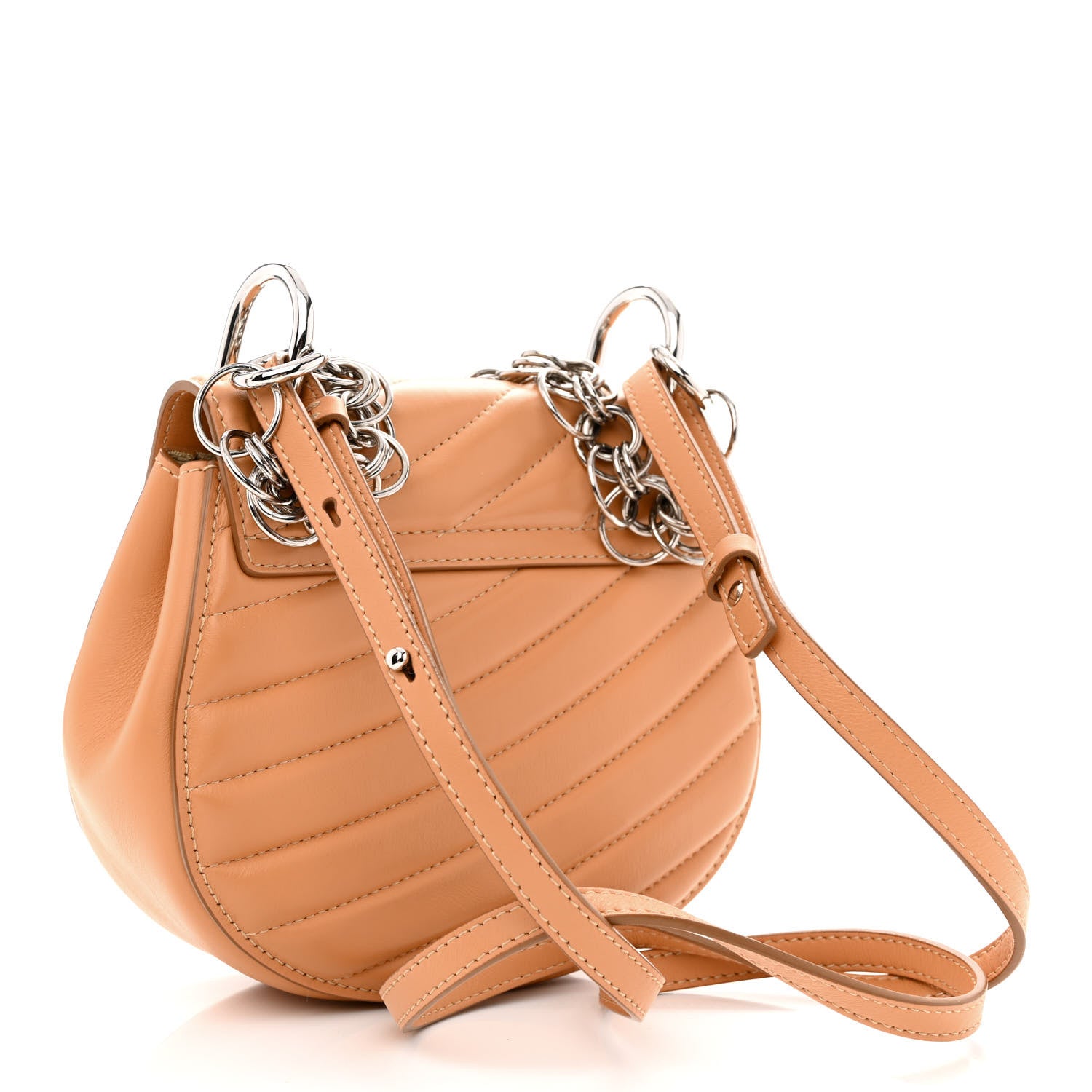 Chloe Calfskin Quilted Mini Drew Bijou Shoulder Bag Blushy Pink 3 of 10