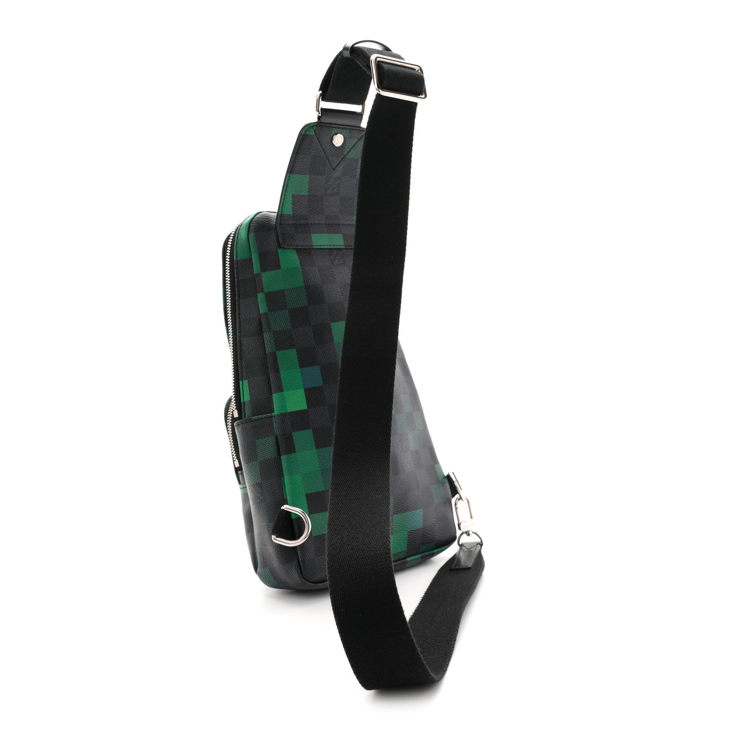 Damier Graphite Pixel Avenue Sling Backpack Vert