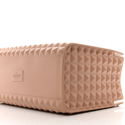 Valentino Garavani Rubber Le Troisieme Tote Rose Cannelle 8 of 8