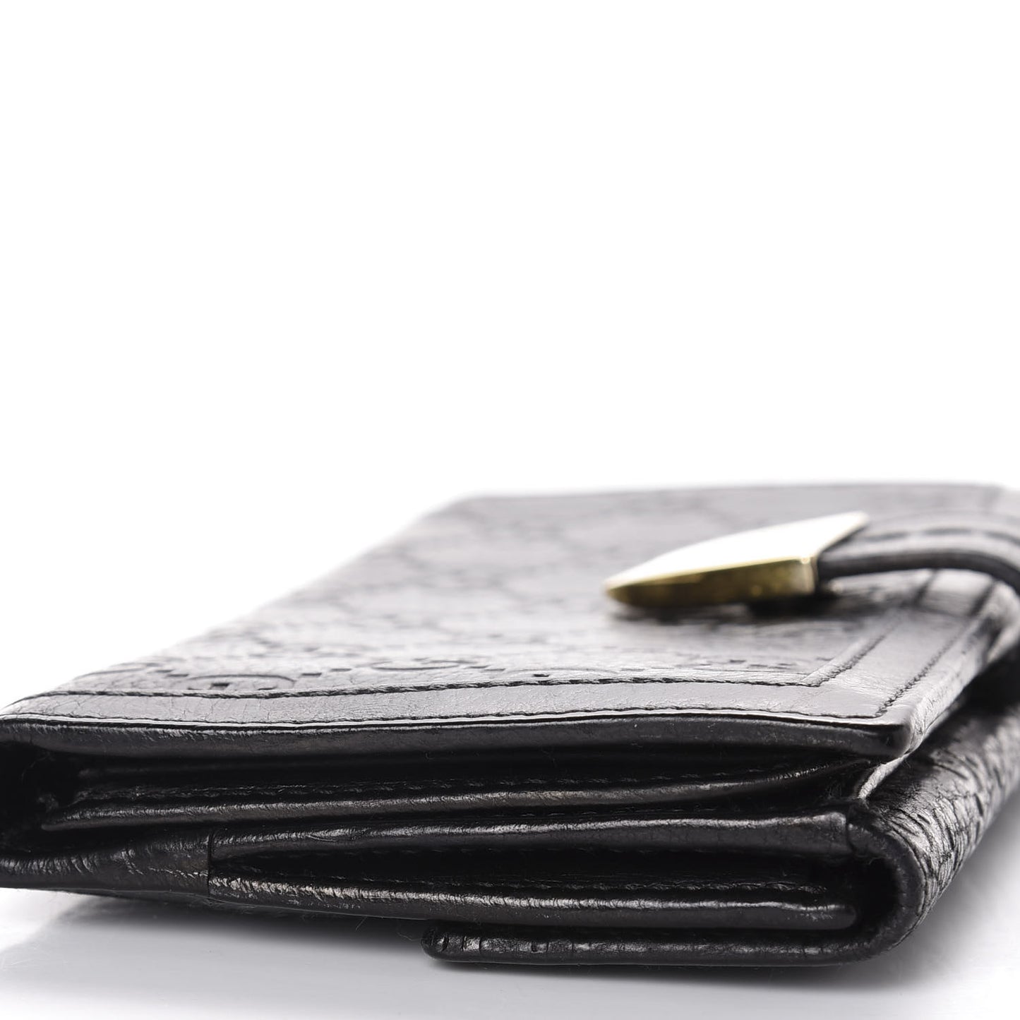 Guccissima Signoria Continental Wallet Black
