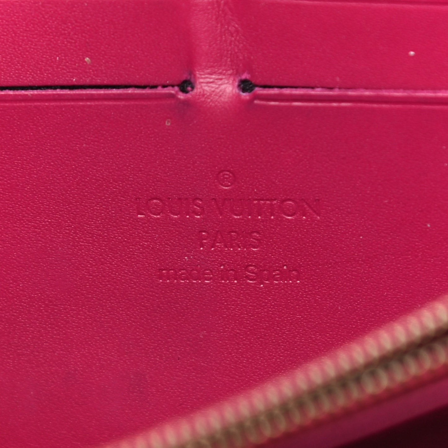 Vernis Zippy Wallet Rose Indien