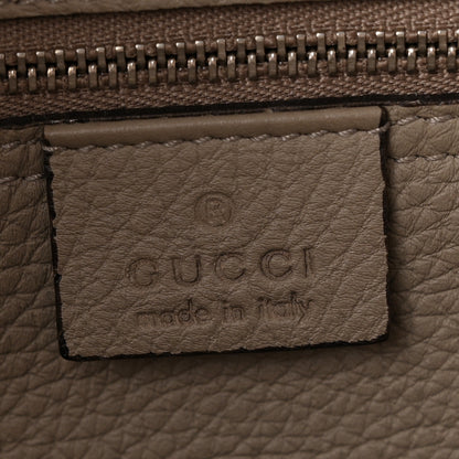 Gucci Soft Calfskin Small Jackie Top Handle Bag Taupe 5 of 9