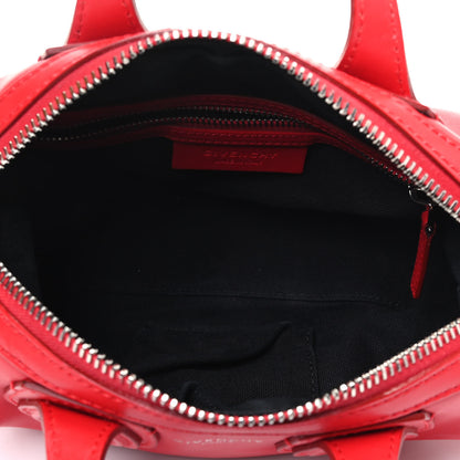 Givenchy Calfskin Micro Nightingale Logo Strap Red 6 of 10