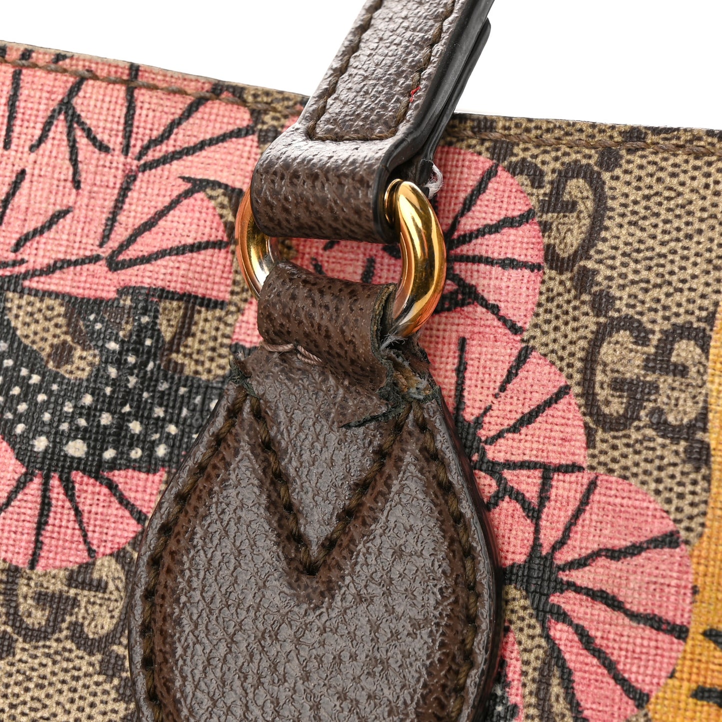 Soft GG Supreme Monogram Bengal Medium Crossbody Tote Beige Pink