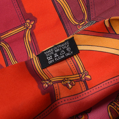 Hermes Silk Cavalcadour Maxi Twilly 5 of 5
