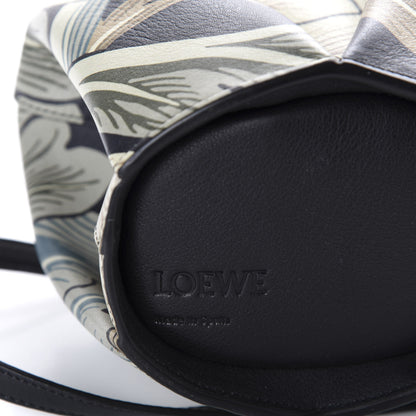 Loewe Calfskin Printed Mini Elephant Crossbody Bag Green 8 of 9