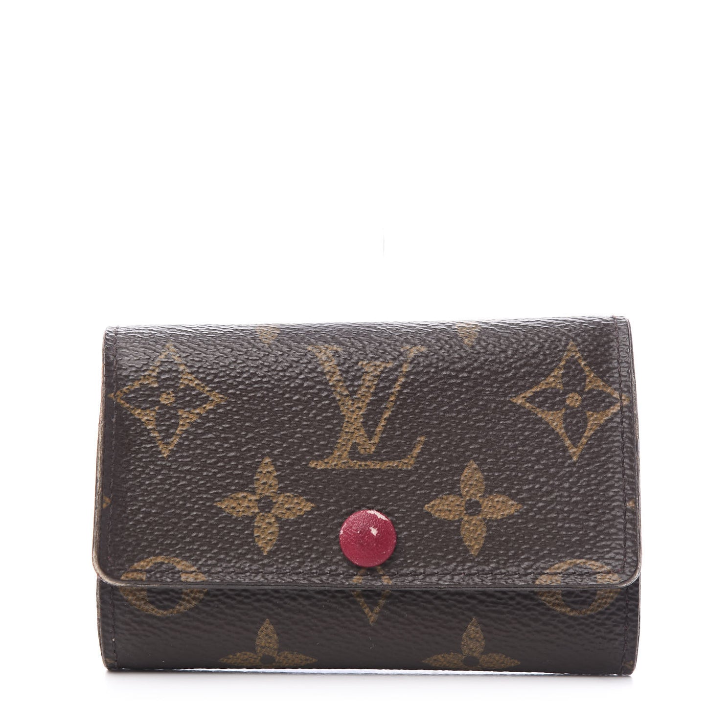 Monogram 6 Key Multicles Holder Fuchsia