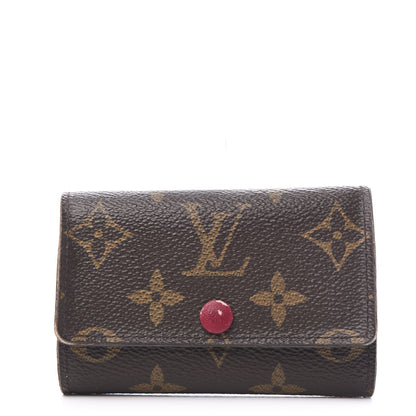 Louis Vuitton Monogram 6 Key Multicles Holder Fuchsia 1 of 7