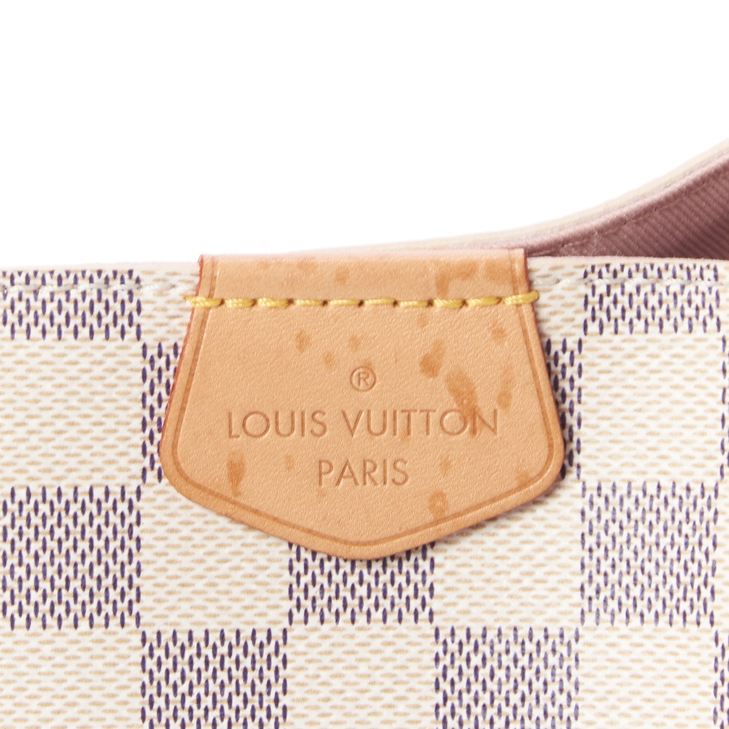 Damier Azur Graceful PM Rose Ballerine