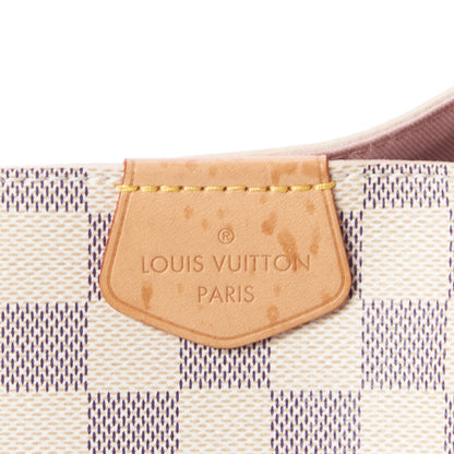 Louis Vuitton Damier Azur Graceful PM Rose Ballerine 8 of 9