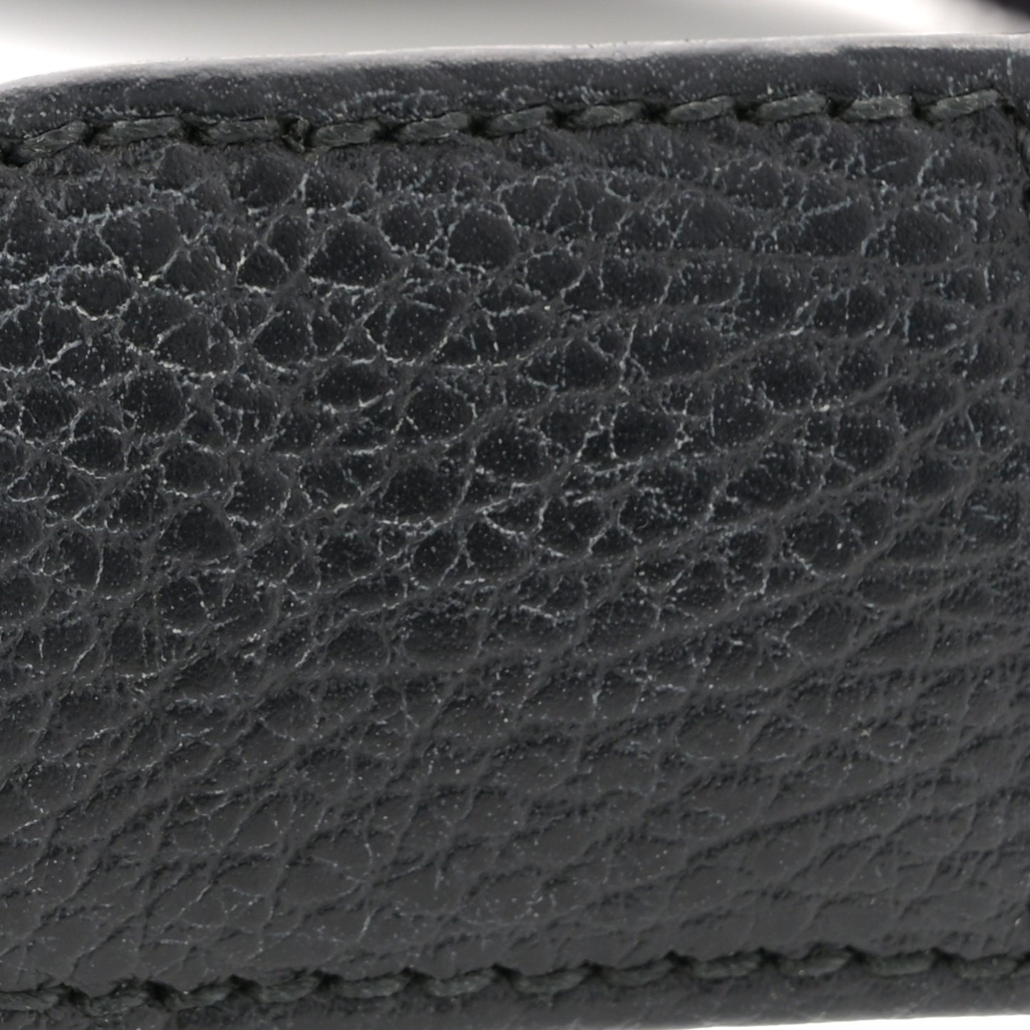 Nylon Monogram Mini Flat Messenger Bag Black