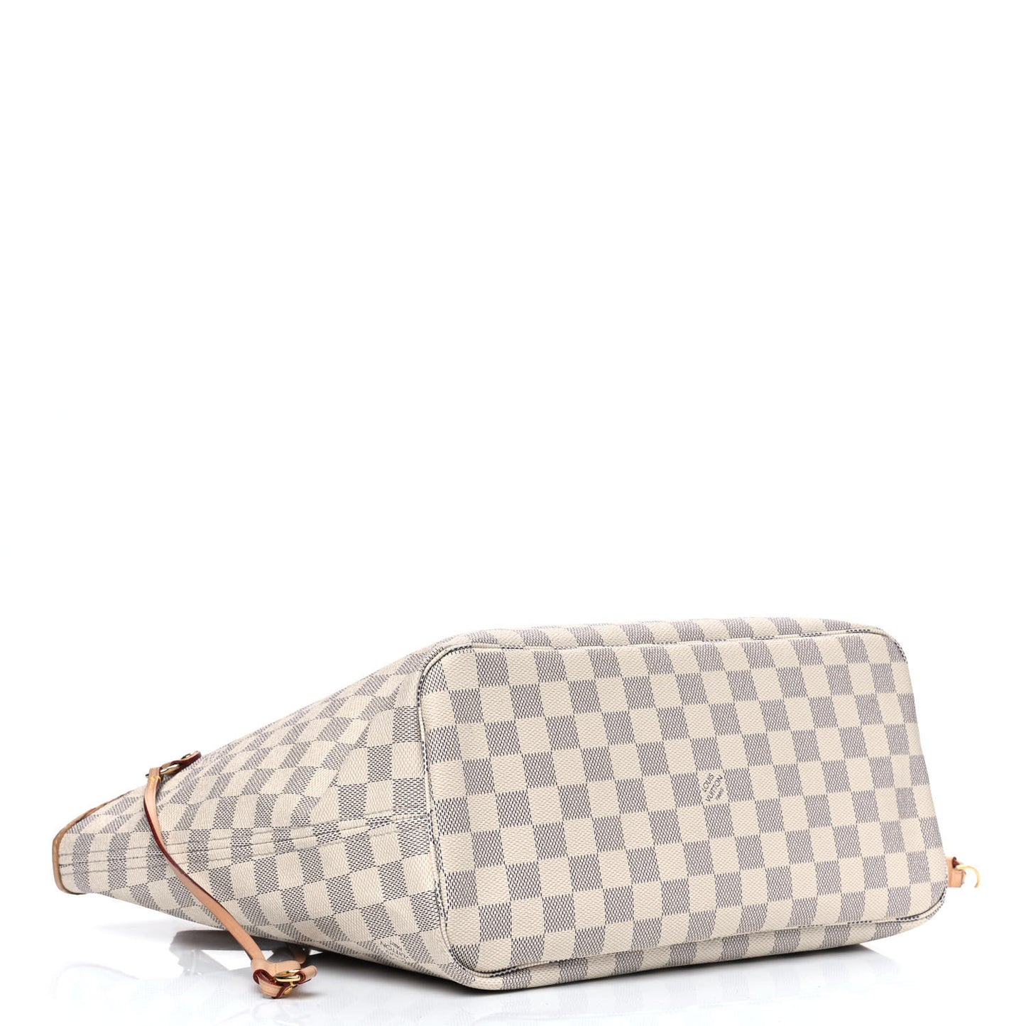 Damier Azur Neo Neverfull MM Rose Ballerine