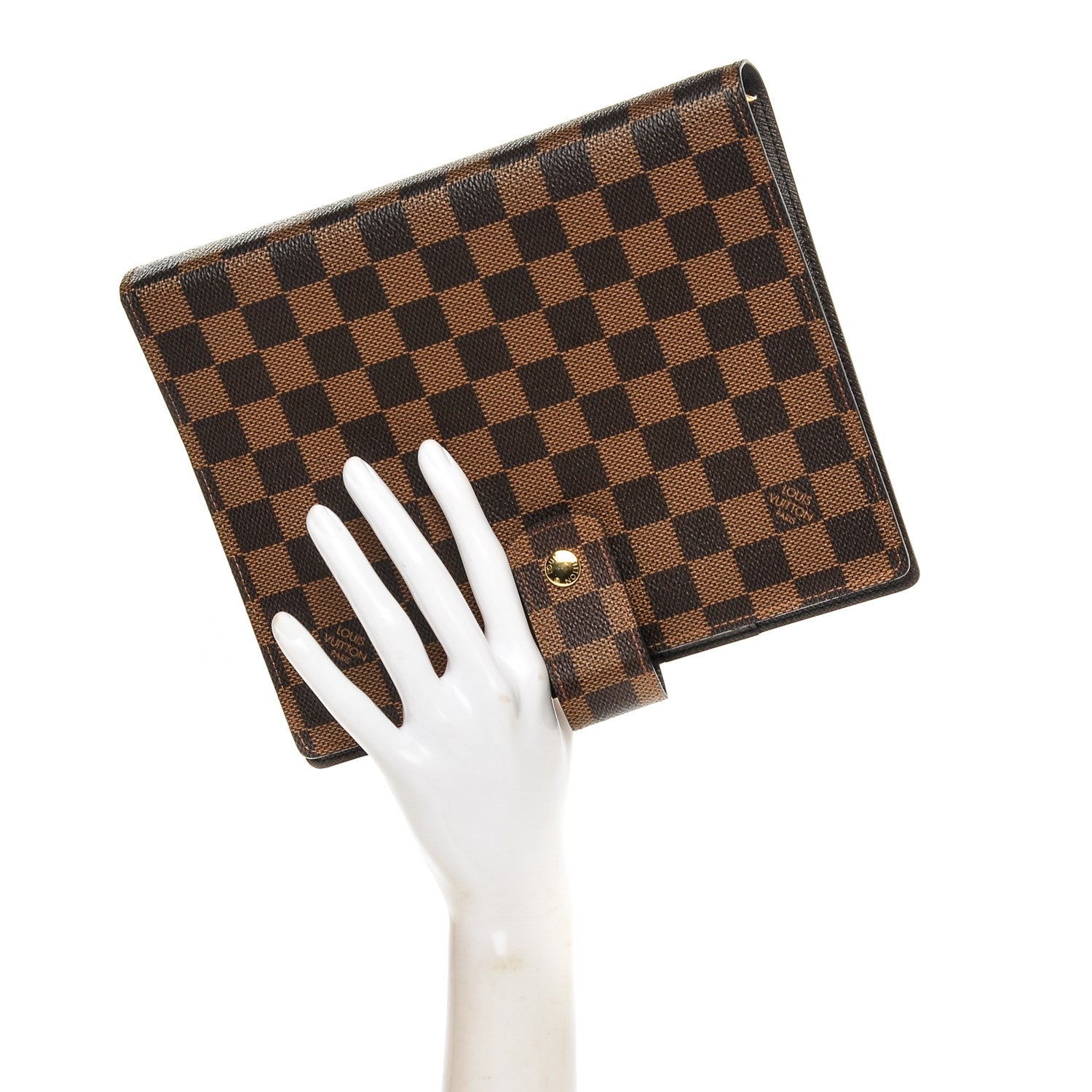 Louis Vuitton Damier Ebene Large Ring Agenda Cover 2 of 6