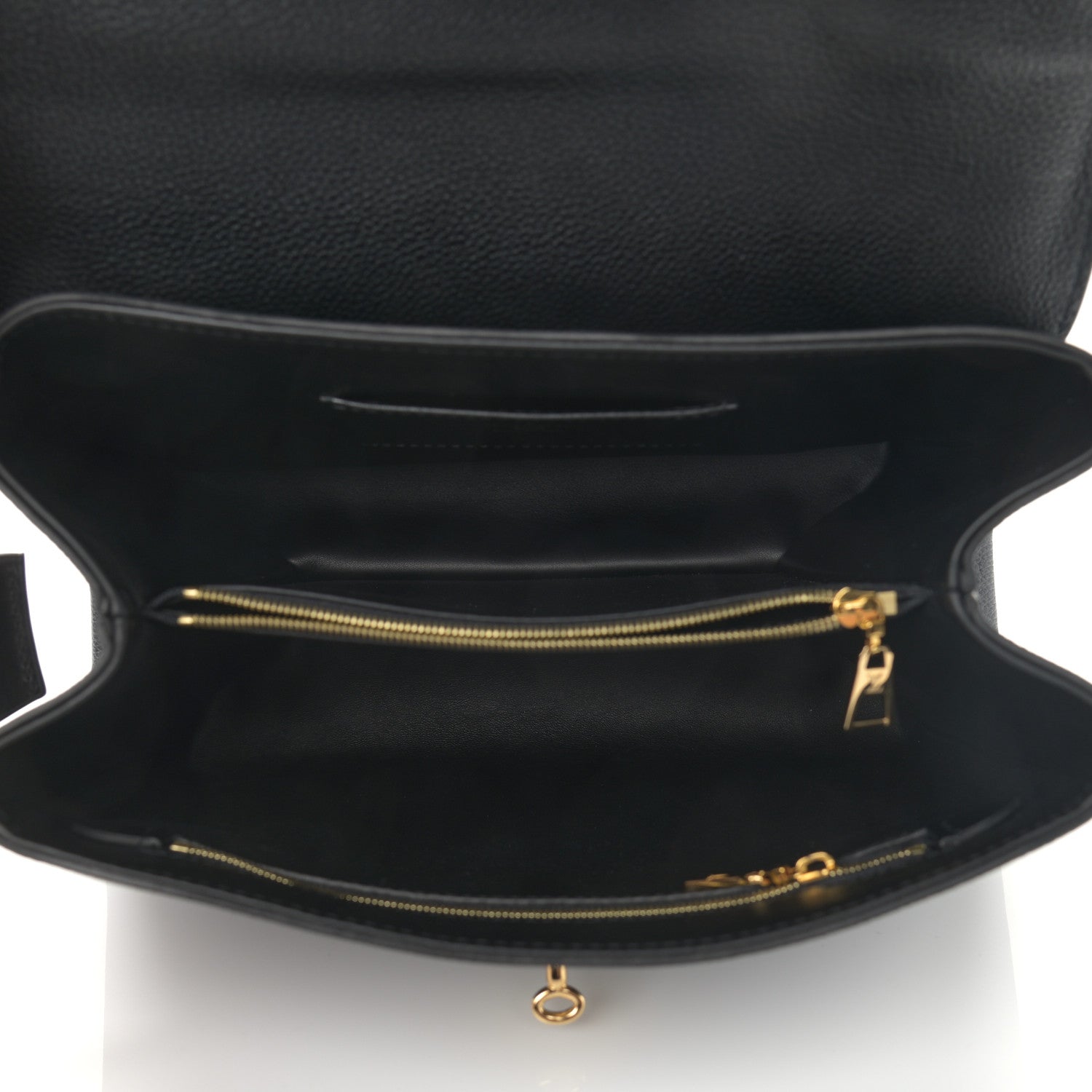 Louis Vuitton Grained Smooth Calfskin Rose Des Vents MM Black 5 of 11