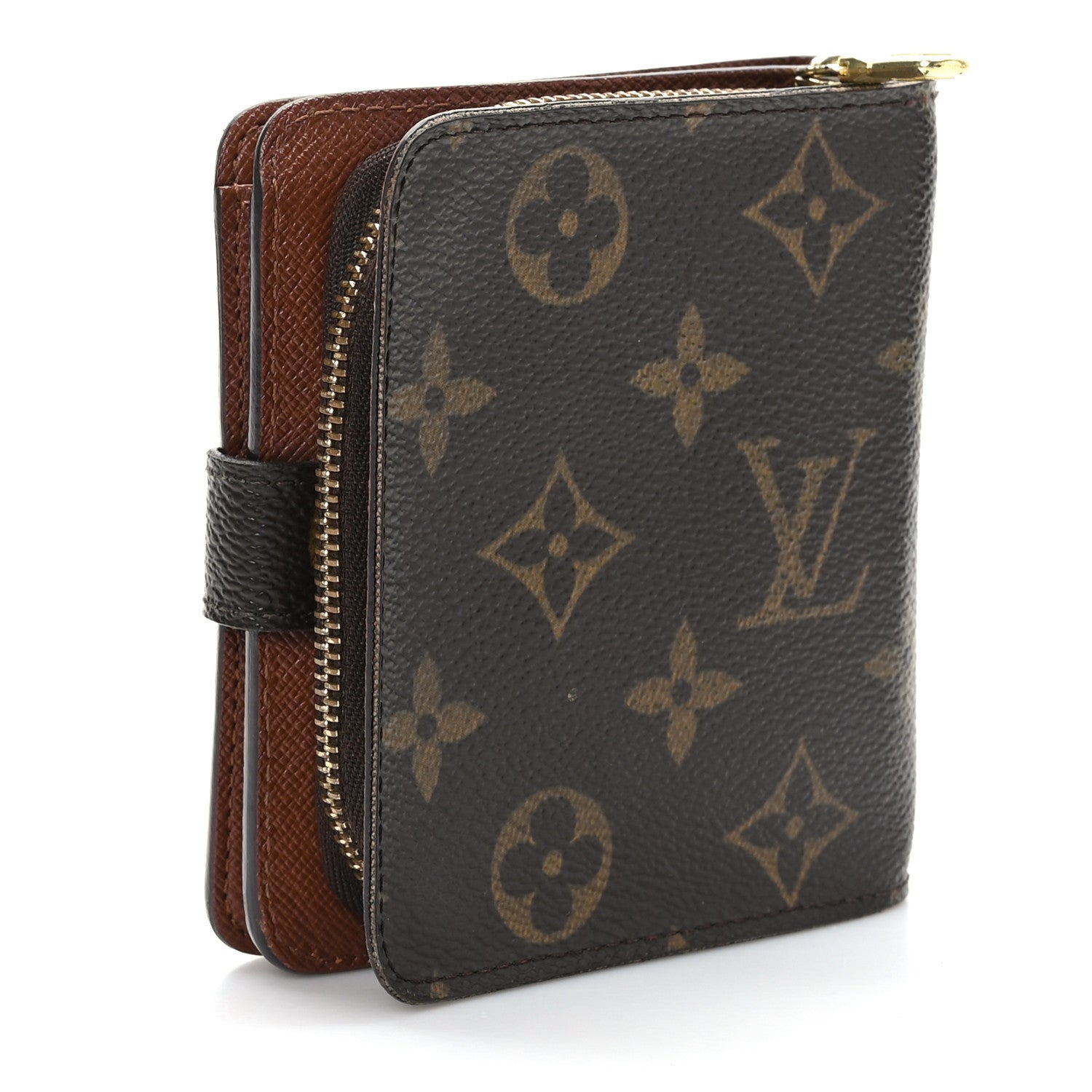 Louis Vuitton Monogram Compact Zippe Zipped Wallet 3 of 7