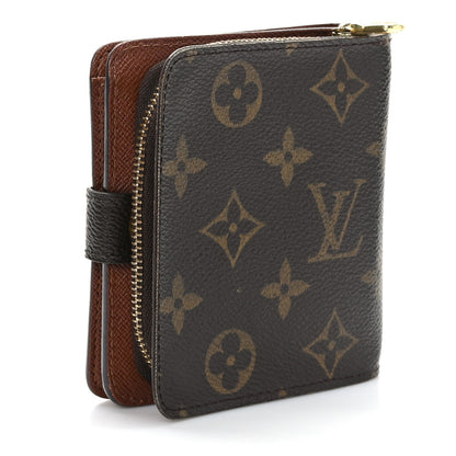 Louis Vuitton Monogram Compact Zippe Zipped Wallet 3 of 7