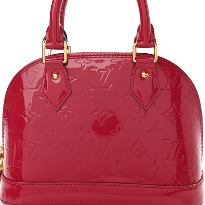 Louis Vuitton Vernis Alma BB Rose Indien 7 of 9