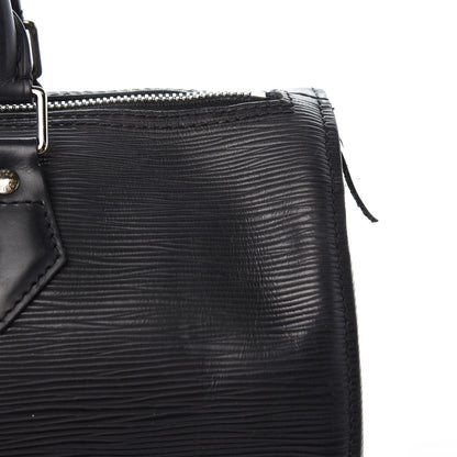 Louis Vuitton Epi Speedy 30 Black 16 of 21