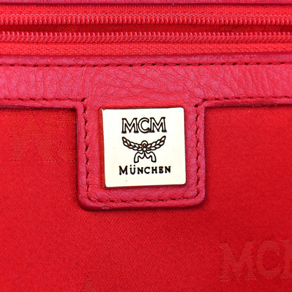 MCM Visetos Medium Sprinkle Stud Stark Backpack Corail 6 of 13