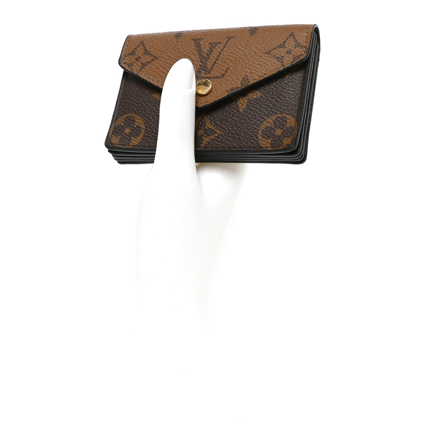 Reverse Monogram Vendome Card Holder
