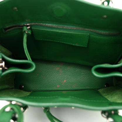 Balenciaga Calfskin Papier Mini A4 Tote Vert Emeraude 5 of 11
