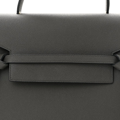 Celine Grained Calfskin Mini Belt Bag Grey 9 of 11