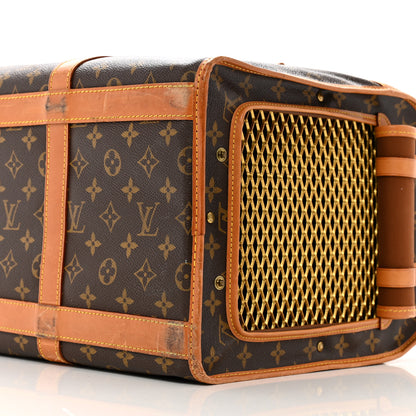 Louis Vuitton Monogram Sac Chien 50 Pet Carrier 8 of 15