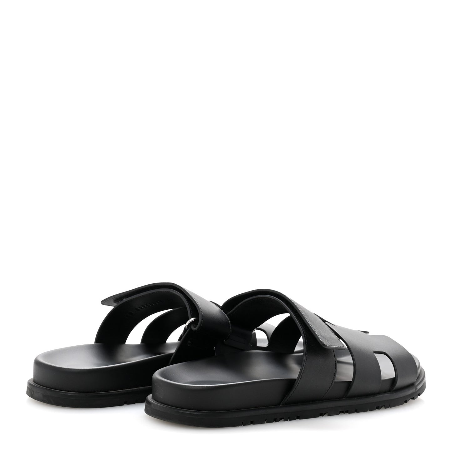 Calfskin Womens Chypre Sandals 40 Black