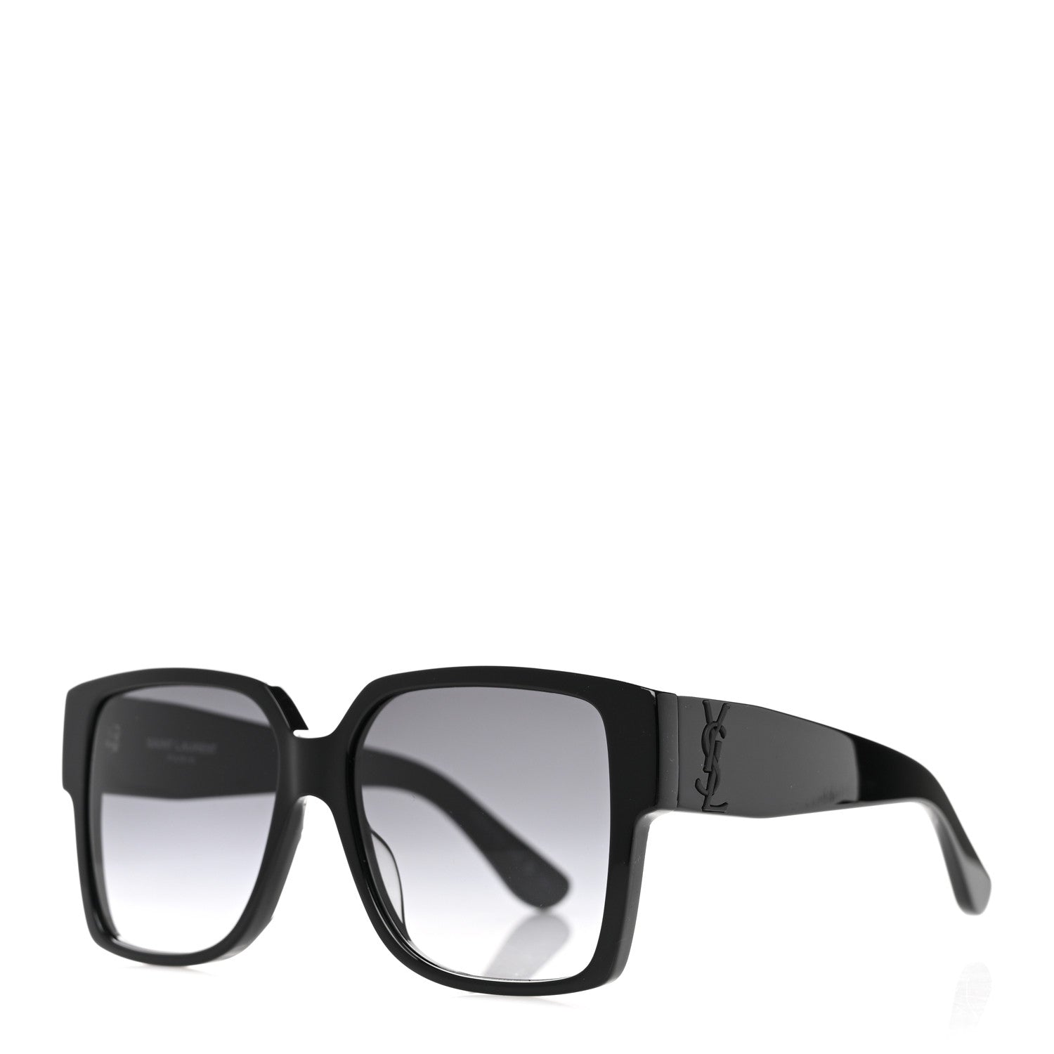 Saint Laurent Square SL M9 Sunglasses Black 1 of 8