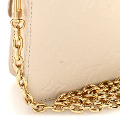 Louis Vuitton Empreinte Metis Wallet On Chain Cream 10 of 12