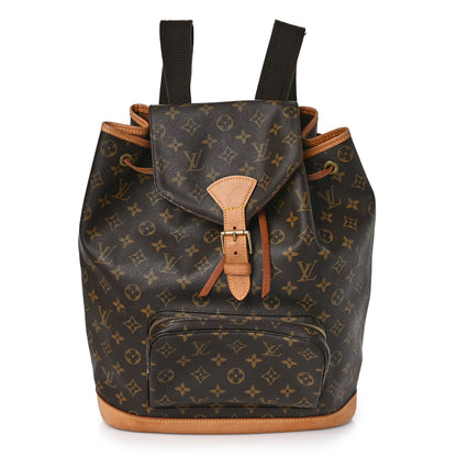 Louis Vuitton Monogram Montsouris GM Backpack 1 of 11