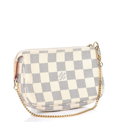 Louis Vuitton Damier Azur Mini Pochette Accessories 3 of 7