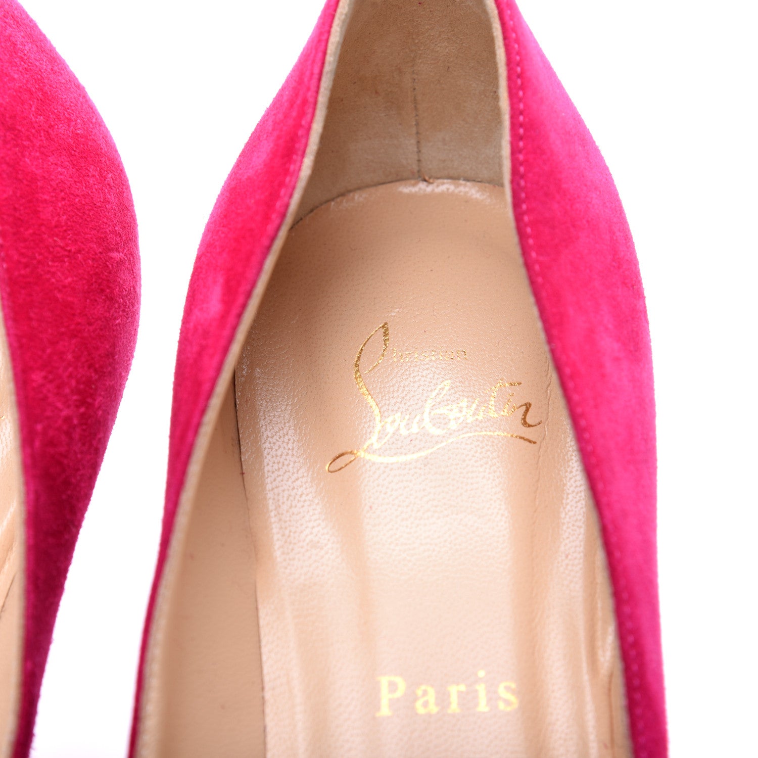 Christian Louboutin Veau Velours Clare 80 Pumps 41 Bomba 7 of 11
