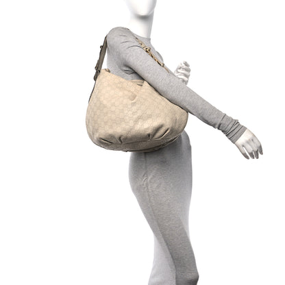 Gucci Guccissima Pelham Medium Hobo Beige 3 of 14