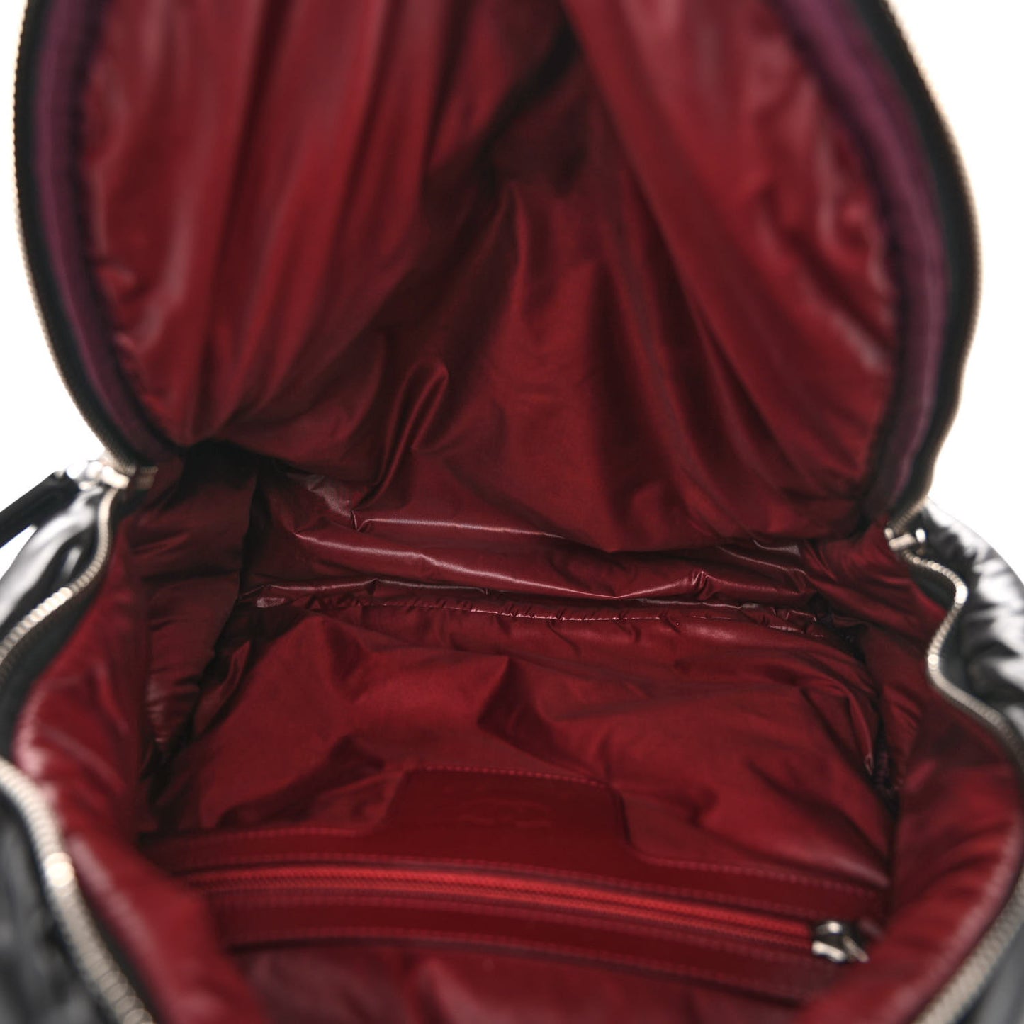 Nylon Quilted Coco Cocoon Backpack Black