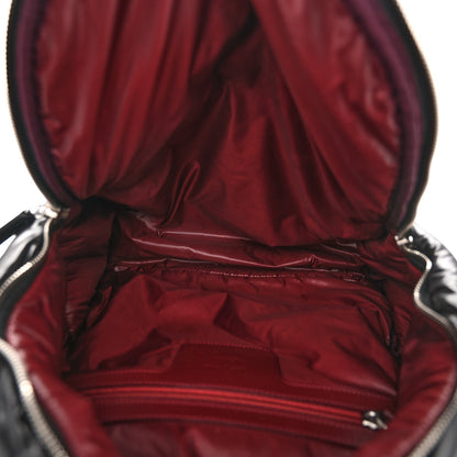 Chanel Nylon Quilted Coco Cocoon Backpack Black 5 of 9